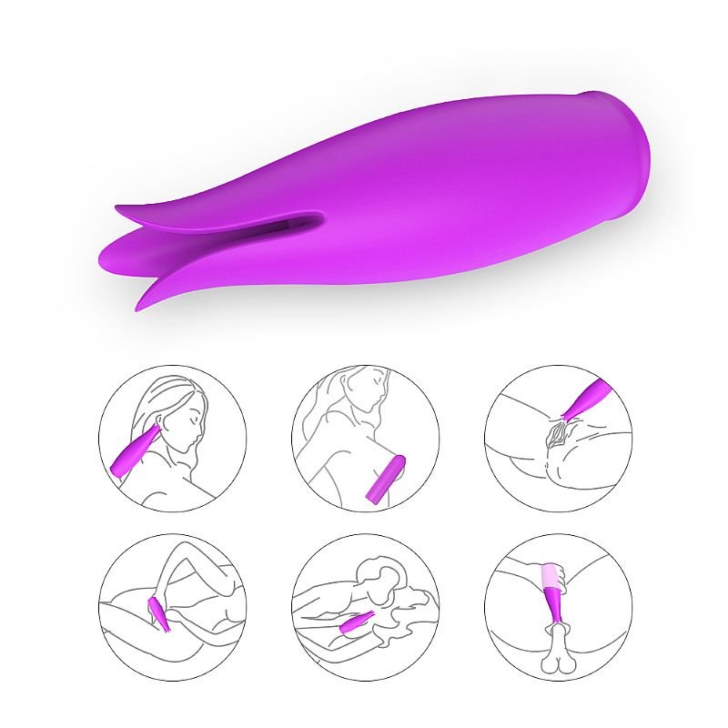 Vibrador de Clitóris - Bud - S-Hande - Roxo