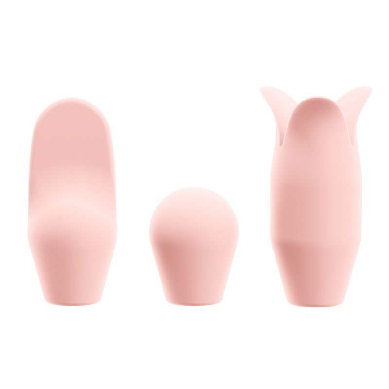 Vibrador de Clitóris com 3 Acessórios - Juno - Blush