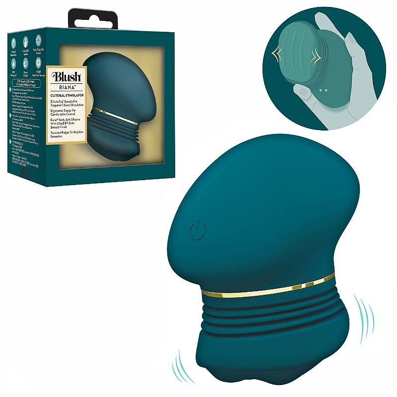 Vibrador de Clitóris com Estimulador 360°- Riana - Blush