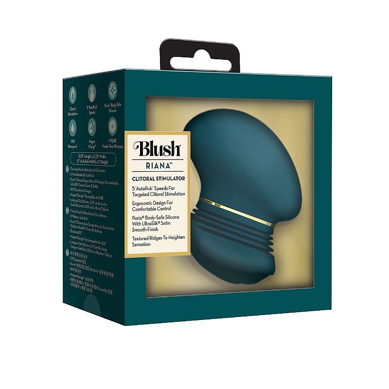 Vibrador de Clitóris com Estimulador 360°- Riana - Blush