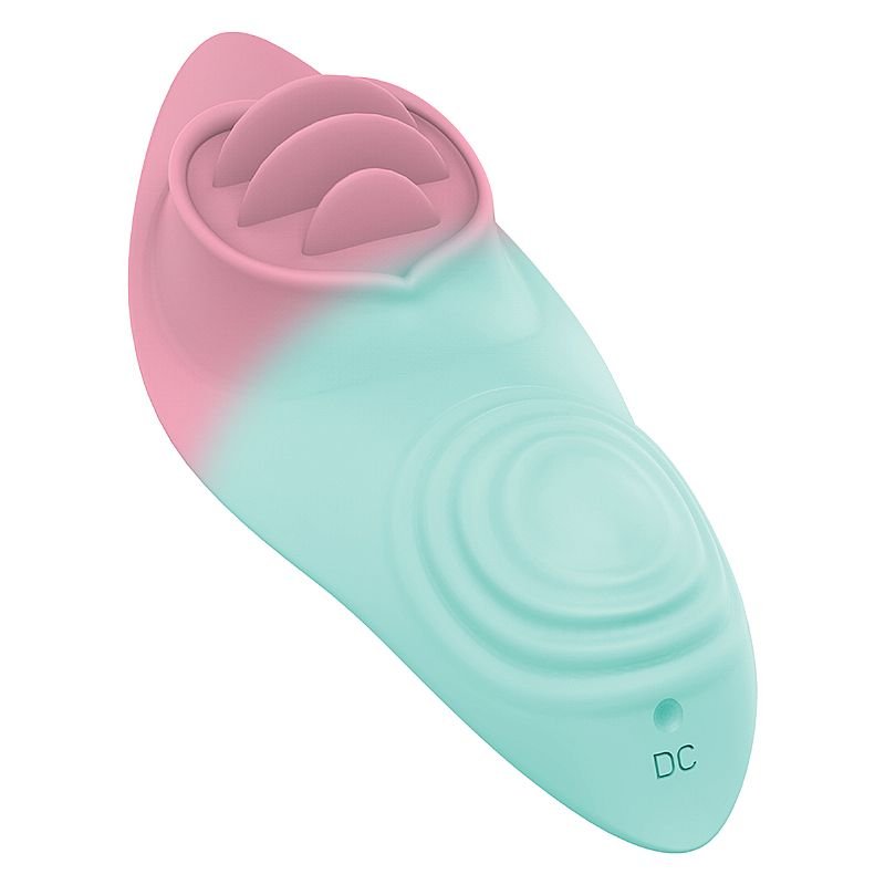 Vibrador de Clitóris com estimulador de Língua - À Longa distância - App