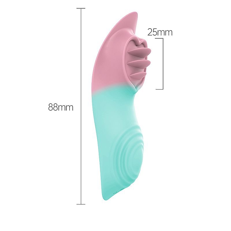 Vibrador de Clitóris com estimulador de Língua - À Longa distância - App