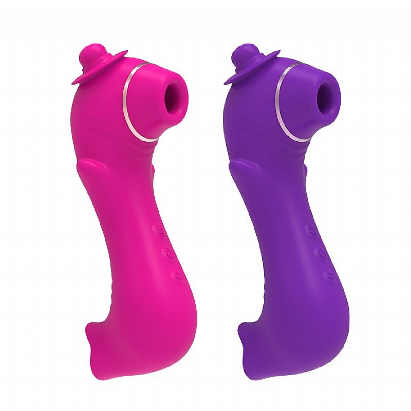 Vibrador de Clitóris com Estimulador de Língua / Pulsação - ALWUP - Roxo
