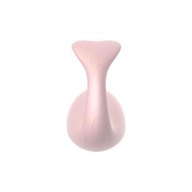 Vibrador de Clitóris com Formato de Baleia - Rosa