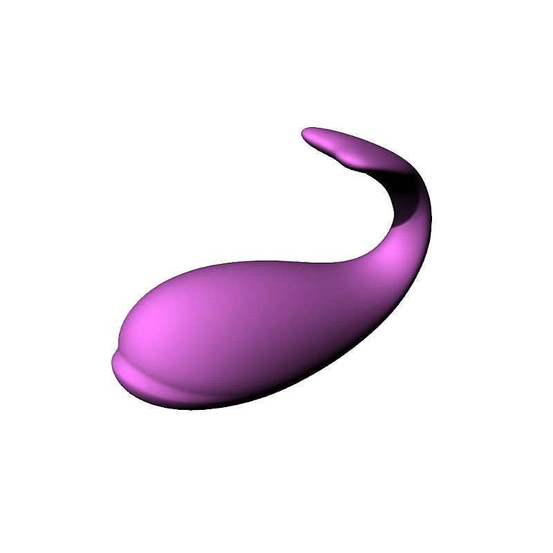 Vibrador de Clitóris com Formato de Baleia - Rosa