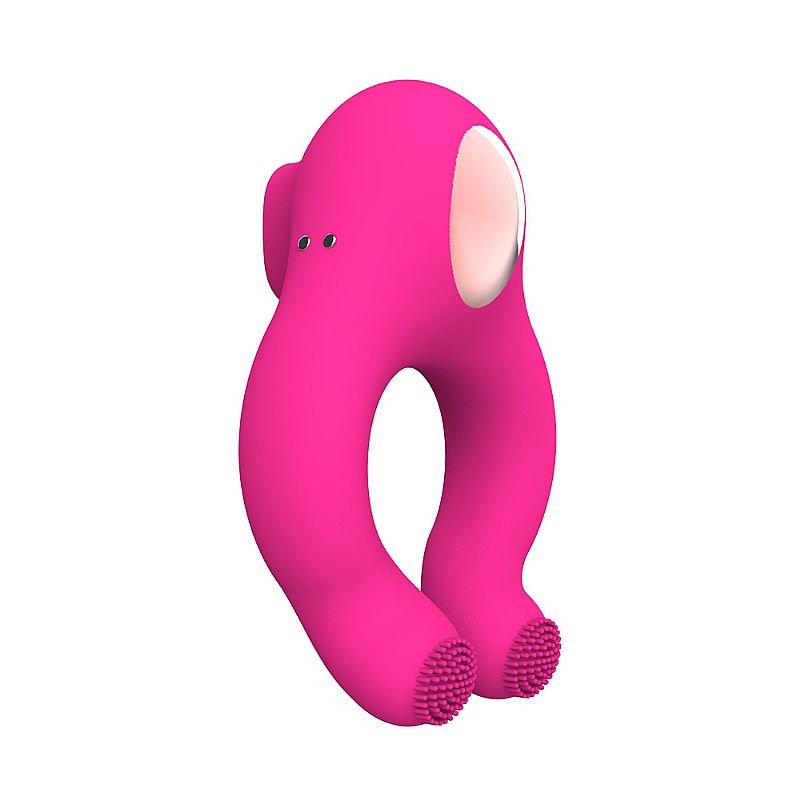 Vibrador de Clitóris com Língua / Com controle remoto - Lick Ring - ALWUP