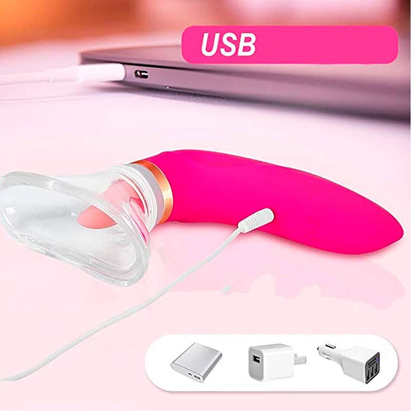 Vibrador de Clitóris com Língua e Sucção 2
