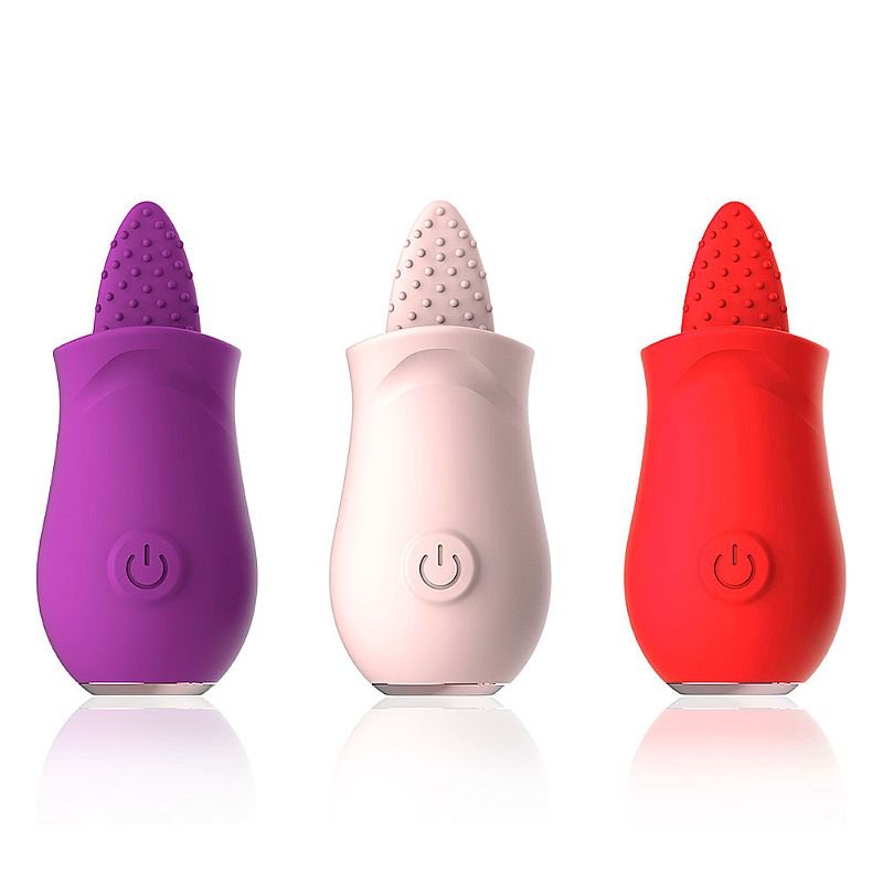 Vibrador de clitóris com Língua Estimuladora - Rosa