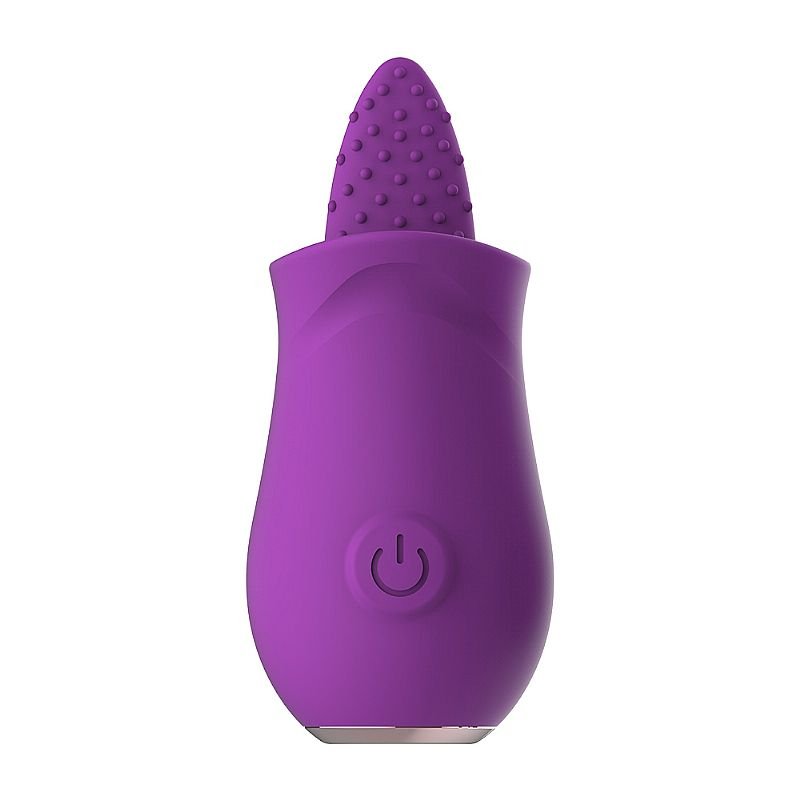 Vibrador de clitóris com Língua Estimuladora - Vermelho