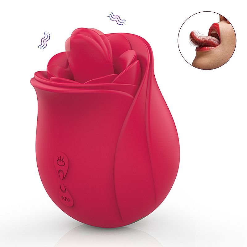 Vibrador de clitóris com Língua - Rosa 3