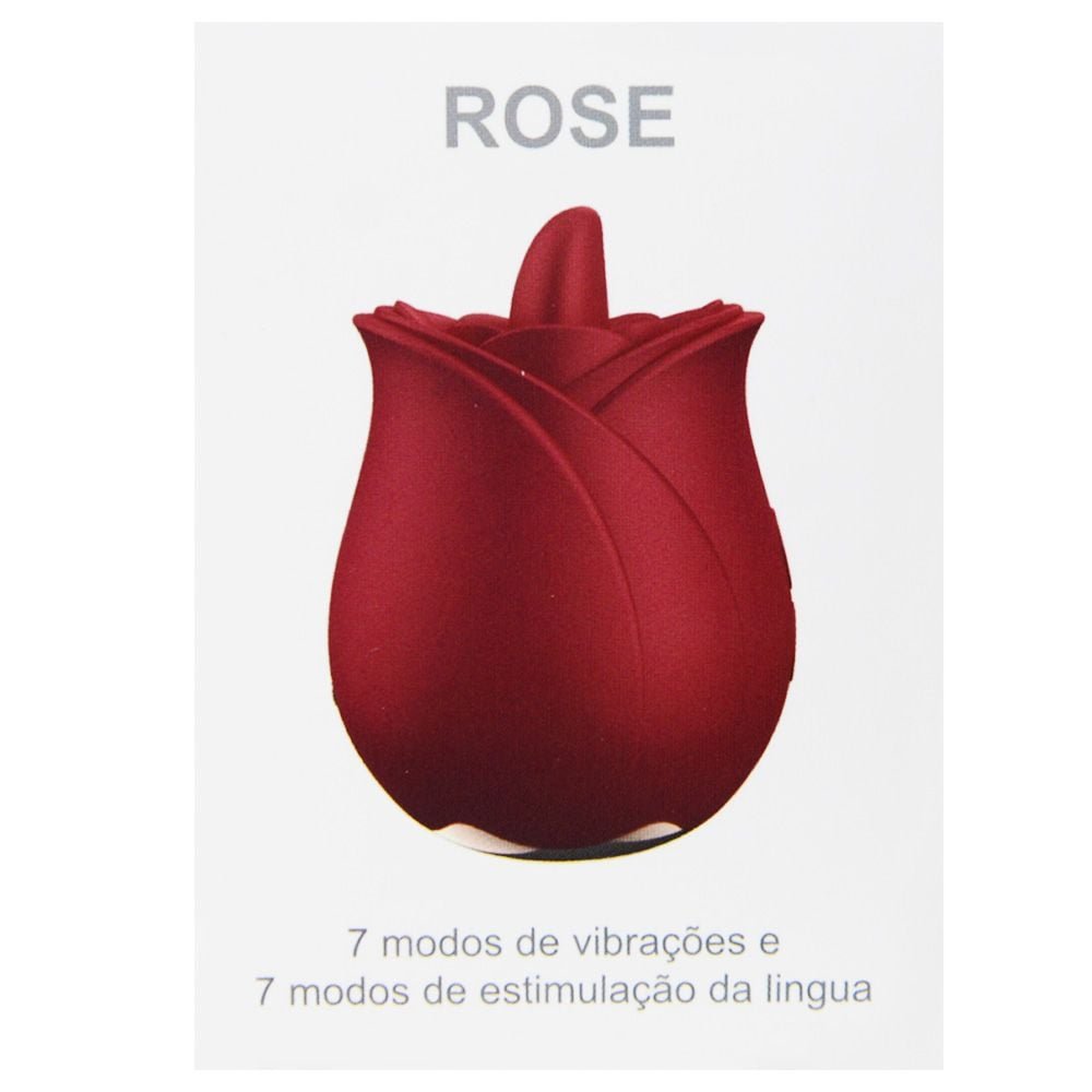 Vibrador De Clitóris Com Língua Rosa 3 Sexy Import