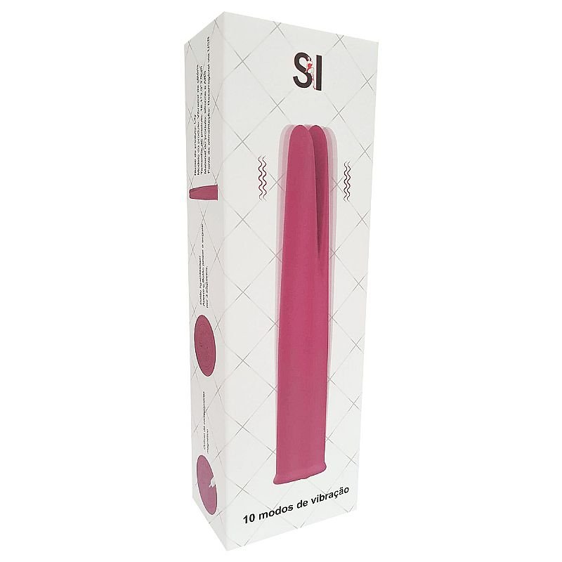 Vibrador de Clitóris com Ponta Estimuladora - Pink