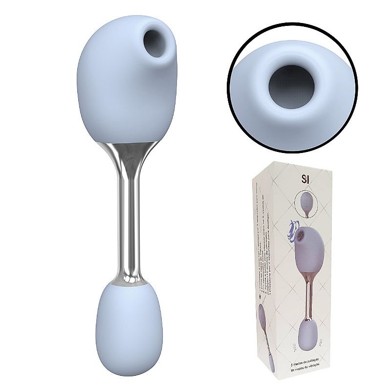 Vibrador de clitóris com Pulsação - 15,5x4,2