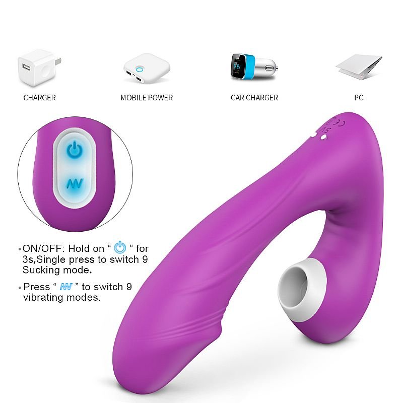 Vibrador de Clitóris com Pulsação - Fierce - S-Hande