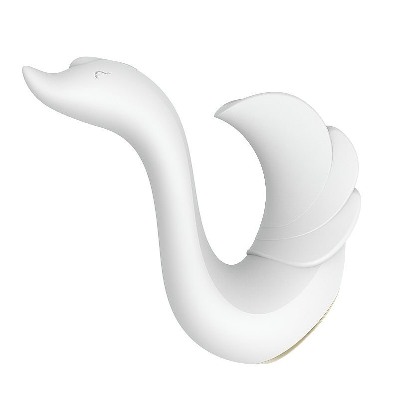 Vibrador de Clitóris com Pulsação - Formato de Cisne
