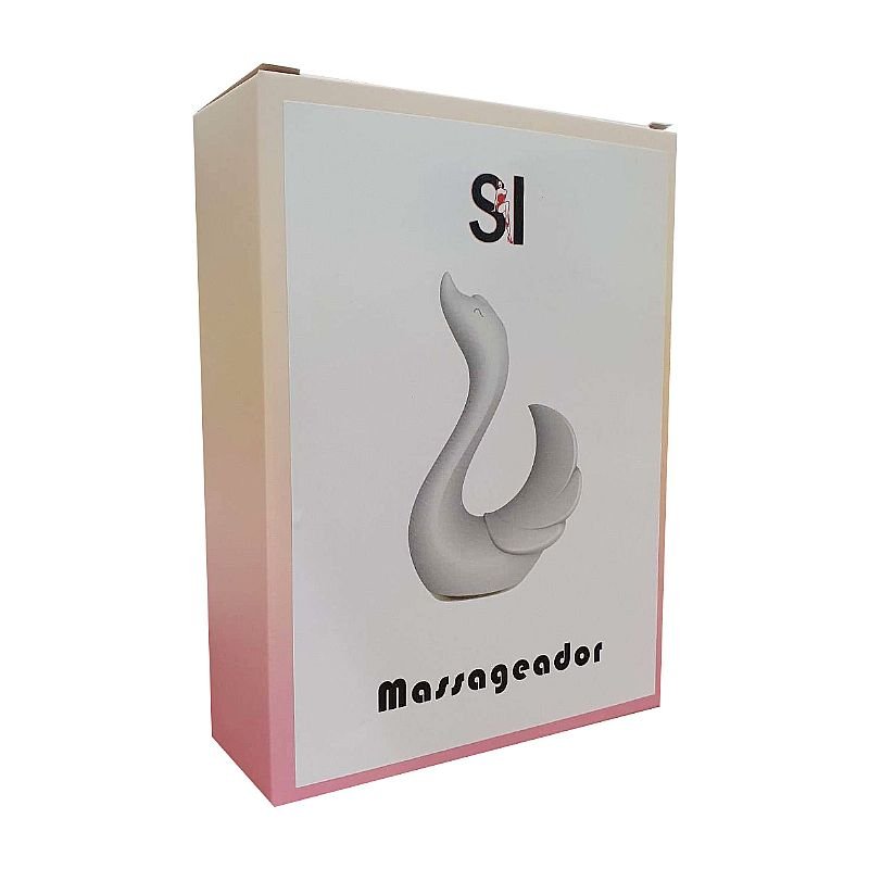 Vibrador de Clitóris com Pulsação - Formato de Cisne