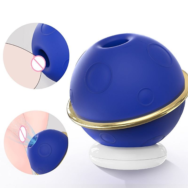 Vibrador de Clitóris com Pulsação - Planet - S-Hande - Laranja