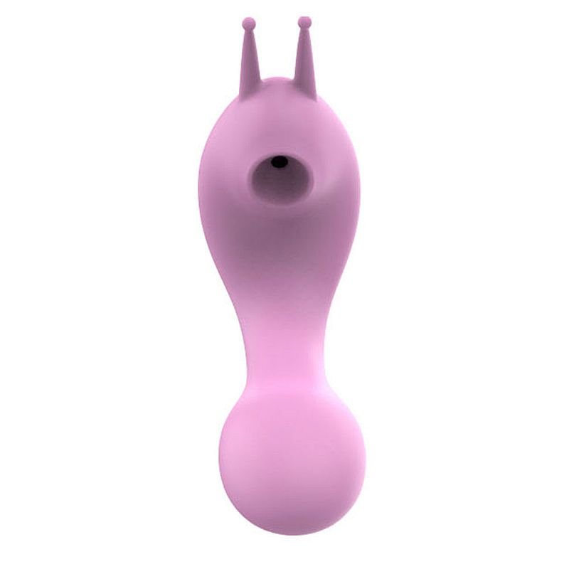 Vibrador de Clitóris com Pulsação - Recarregável - Green Baby - Roxo
