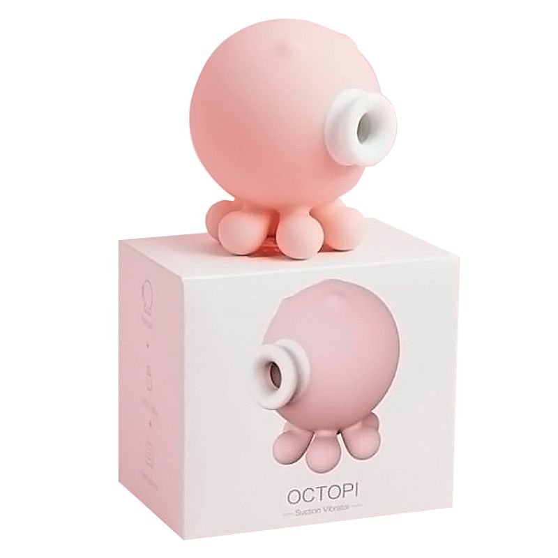 Vibrador de Clitóris com Pulsação Recarregavél - Octopi - S-Hande