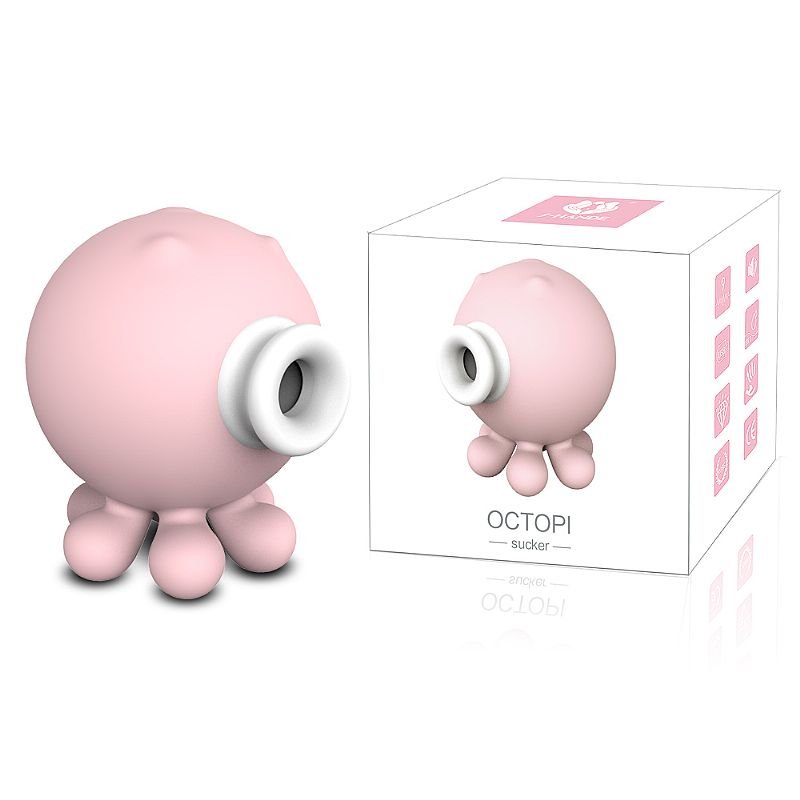 Vibrador de Clitóris com Pulsação Recarregavél - Octopi - S-Hande