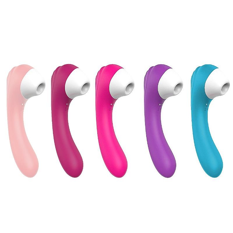 Vibrador de Clitóris com Pulsação Recarregável - Screaming - S-Hande - Vinho