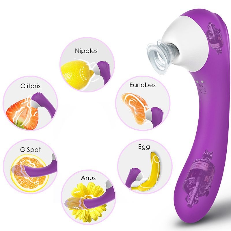 Vibrador de Clitóris com Pulsação Recarregável - Screaming - S-Hande - Pink