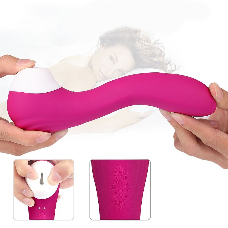 Vibrador de Clitóris com Pulsação Recarregável - Screaming - S-Hande - Vinho