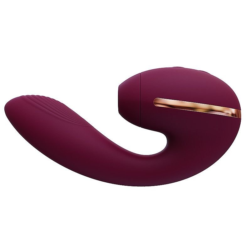 Vibrador de Clitóris com Pulsação - Tina Mini - Kistoy - Roxo