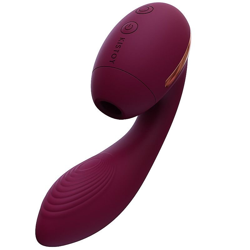 Vibrador de Clitóris com Pulsação - Tina Mini - Kistoy - Roxo