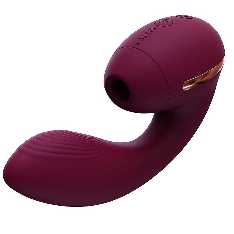 Vibrador de Clitóris com Pulsação - Tina Mini - Kistoy - Roxo