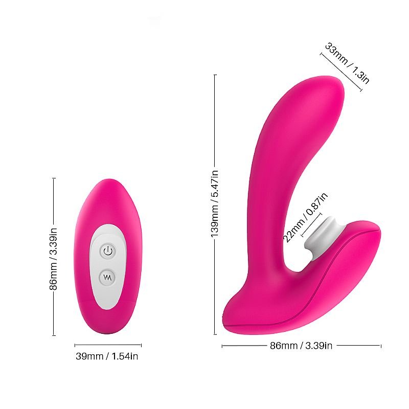 Vibrador de Clitóris com Pulsação - Tricker - S-Hande - Roxo