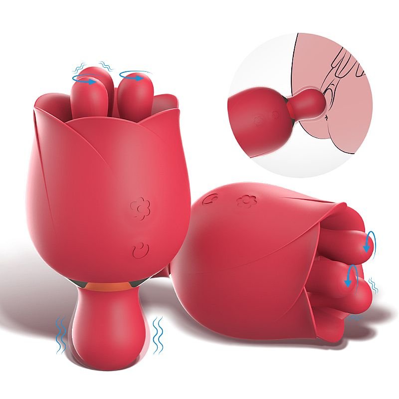 Vibrador de clitóris com Rotação - Rosa Me-not 2 - S-Hande - Rosa
