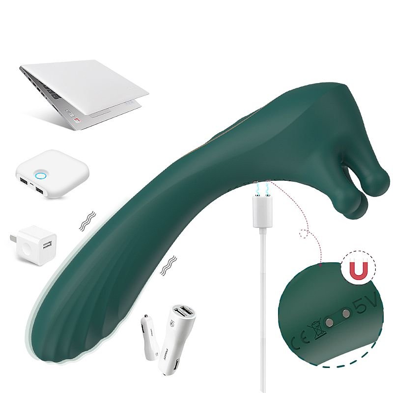 Vibrador de Clitóris com Rotação - S-Hande - Verde