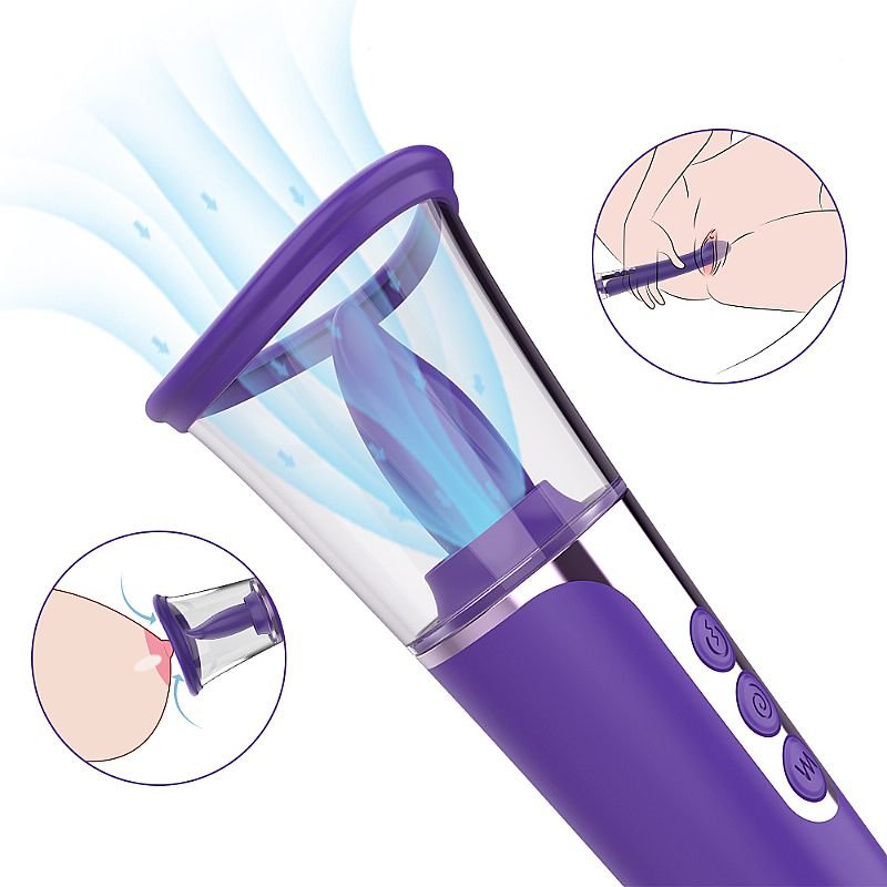 Vibrador de Clitóris com Sucção - Sabrina - S-Hande
