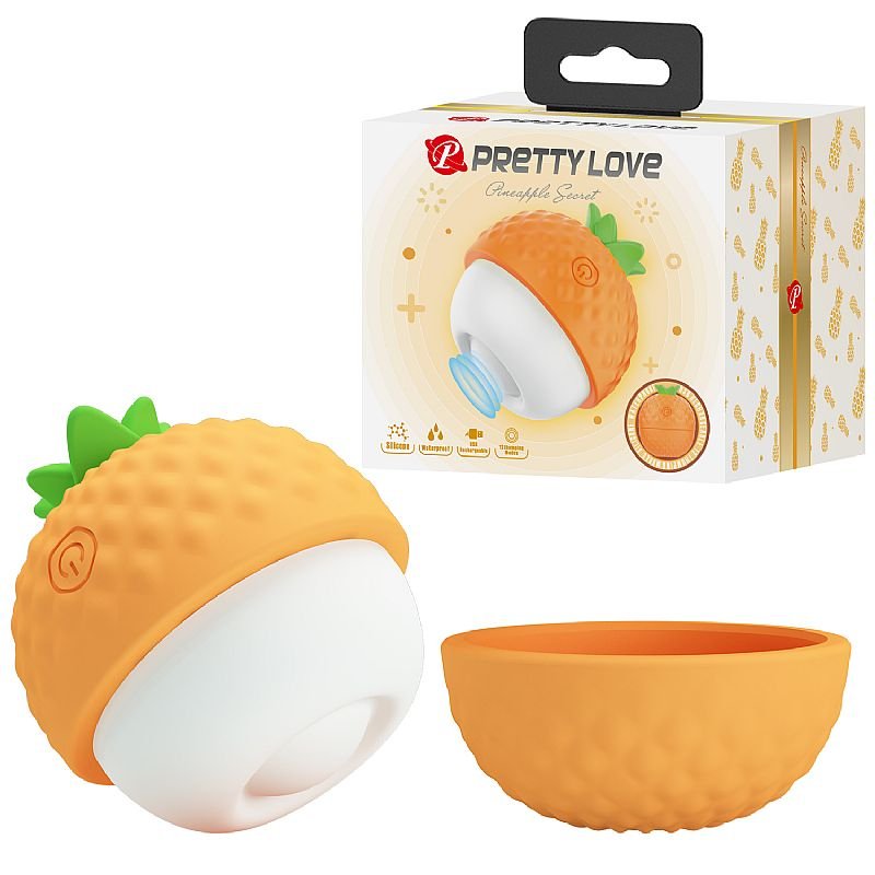 Vibrador de Clitóris com Tapping - Abacaxi - Pretty Love