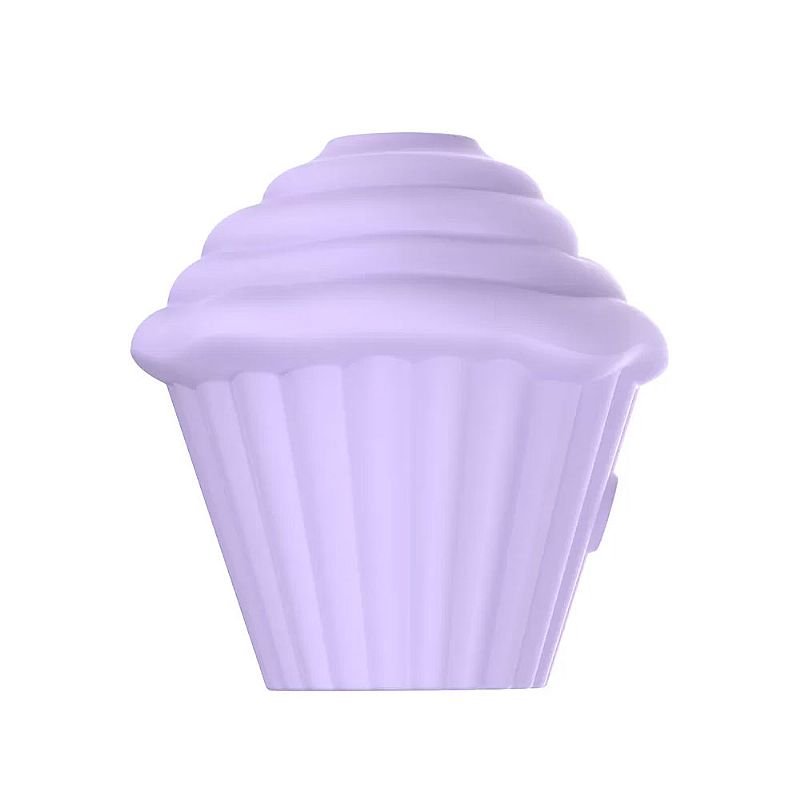 Vibrador de Clitóris - Cupcake com Pulsação