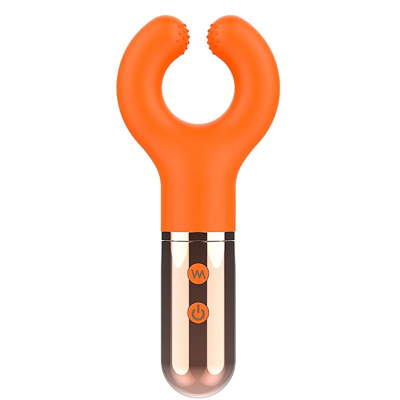 Vibrador de Clitóris - Donuts - S-Hande - Laranja