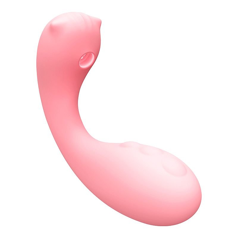 Vibrador de Clitóris e Ponto G com Pulsação via APP - Verde