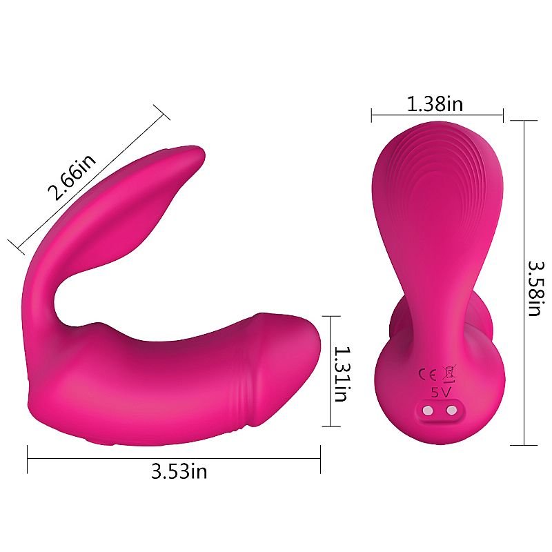 Vibrador de clitóris e Ponto G - Sparrow-RCT - S-Hande