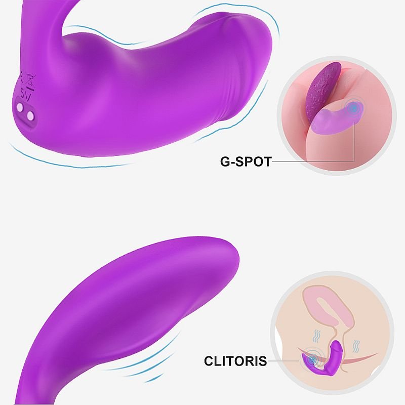 Vibrador de clitóris e Ponto G - Sparrow-RCT - S-Hande