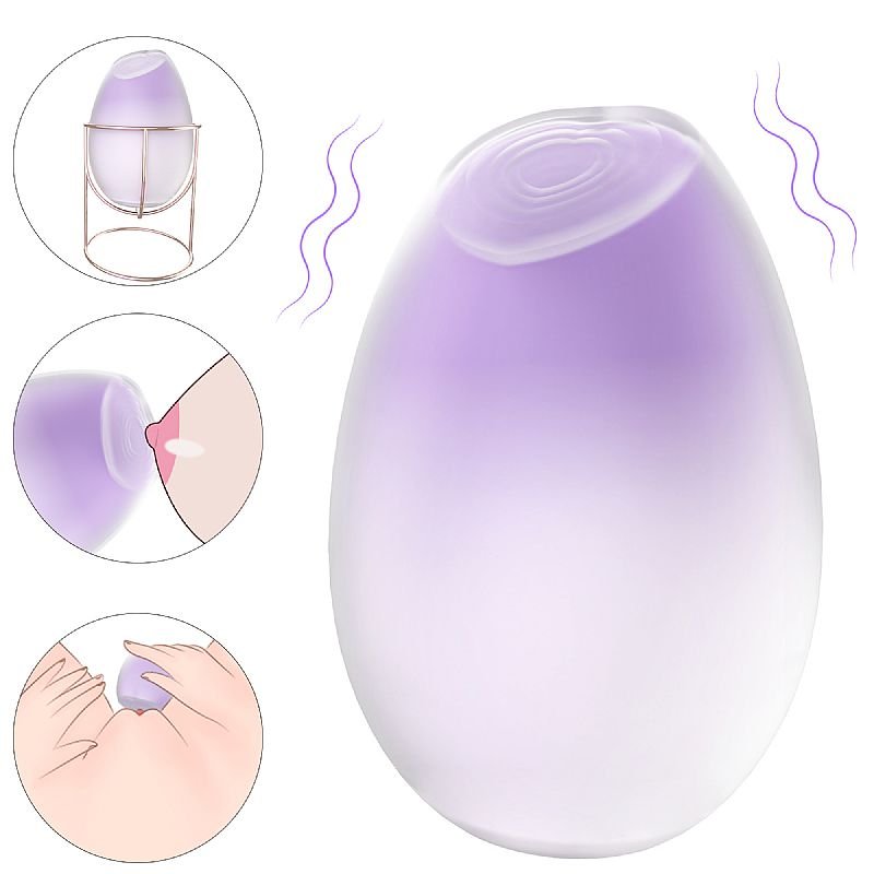 Vibrador de Clitóris em Formato de Esponja - Ice Egg - S-hande