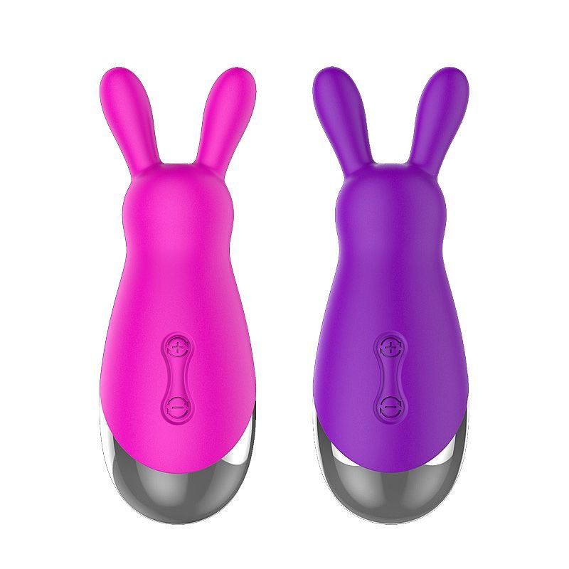 Vibrador de Clitóris Formato de coelho - Roxo