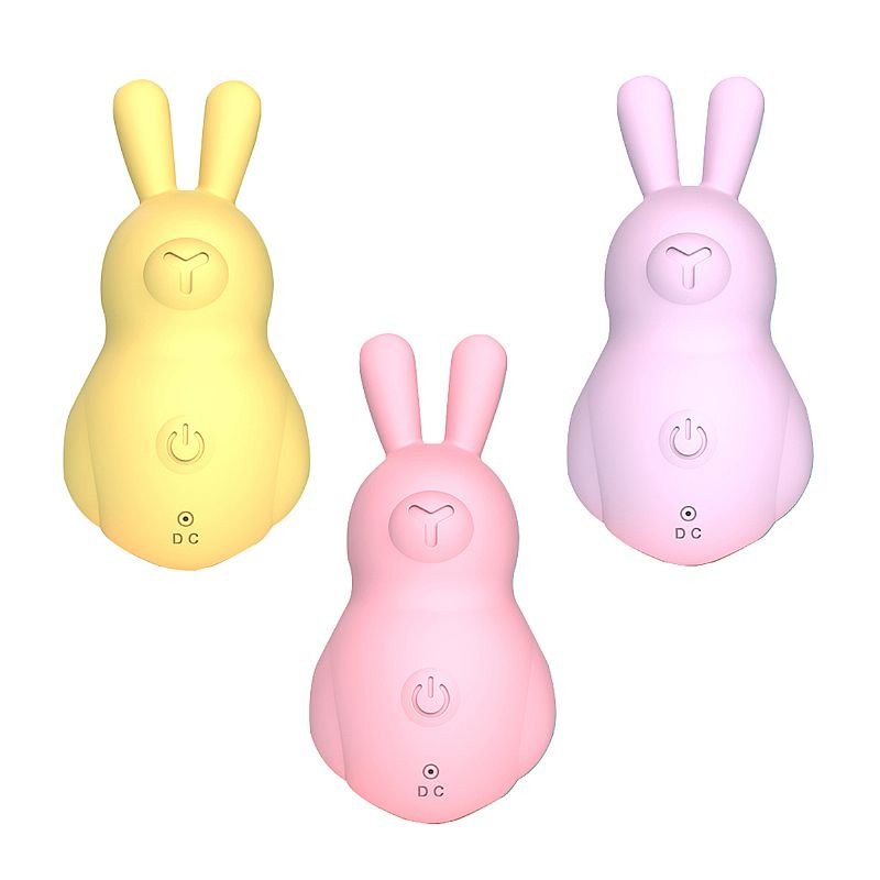 Vibrador de Clitóris - Formato de Coelho - Rosa
