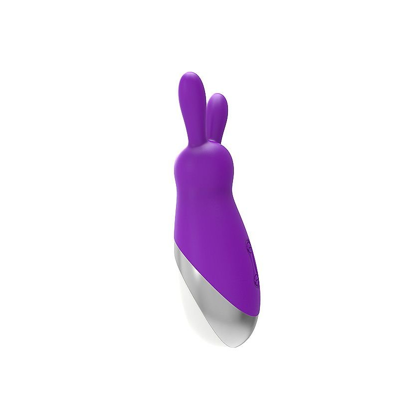 Vibrador de Clitóris Formato de coelho - Roxo