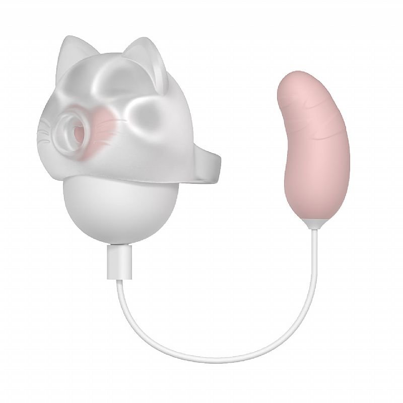 Vibrador de Clitóris - Formato de Pata com Bullet - Lucky Cat Pro2 - S-Hande