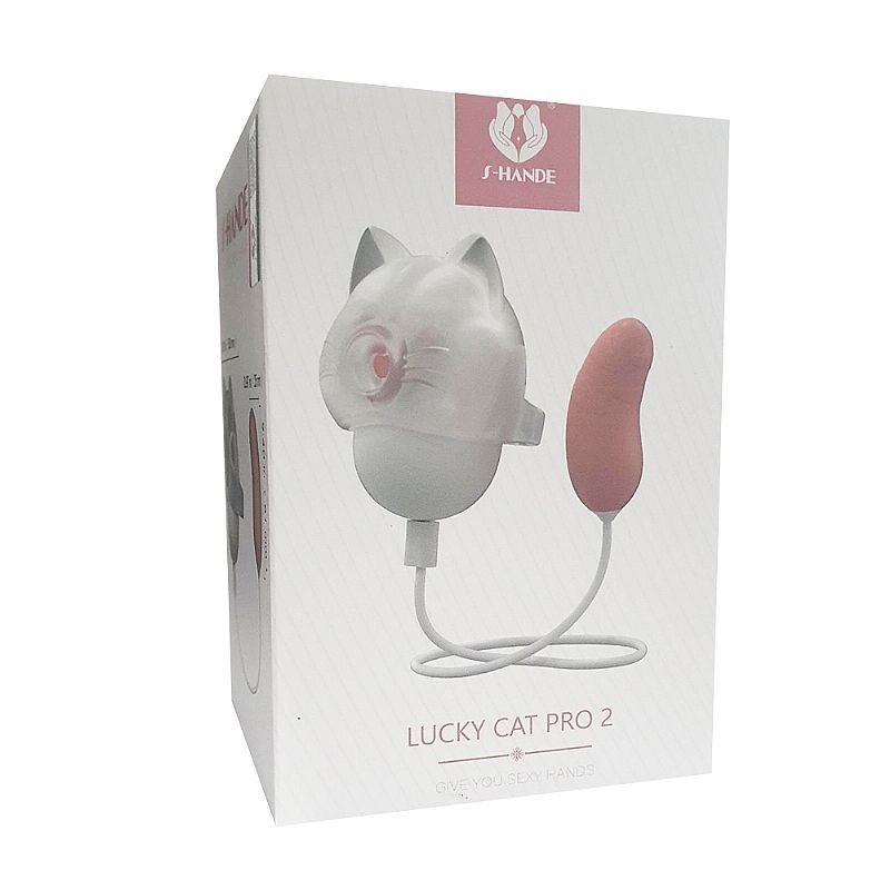 Vibrador de Clitóris - Formato de Pata com Bullet - Lucky Cat Pro2 - S-Hande