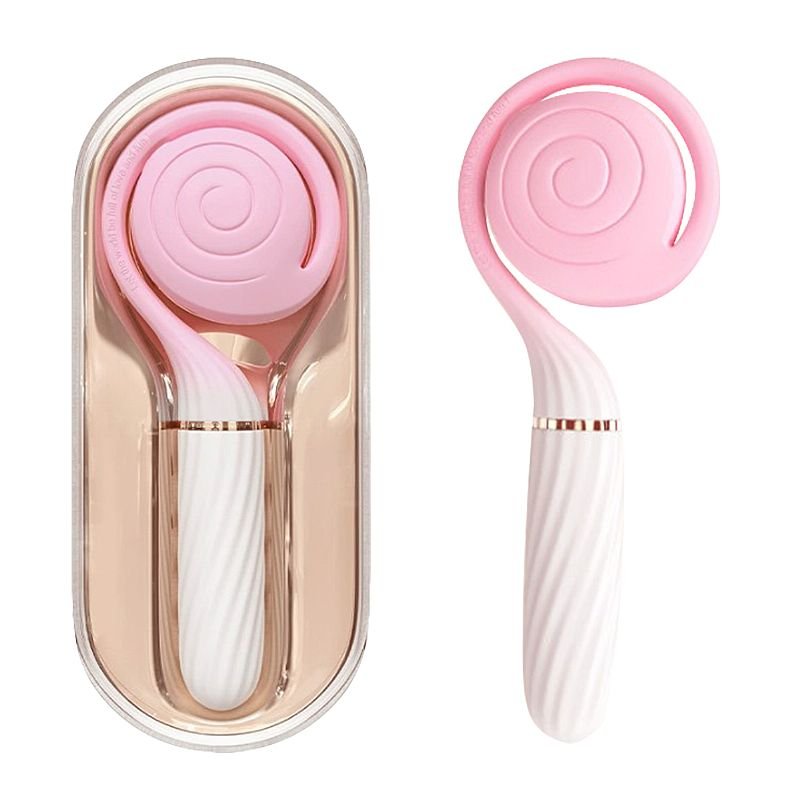 Vibrador de Clitóris - Formato de Pirulito - Lollipop - Rosa