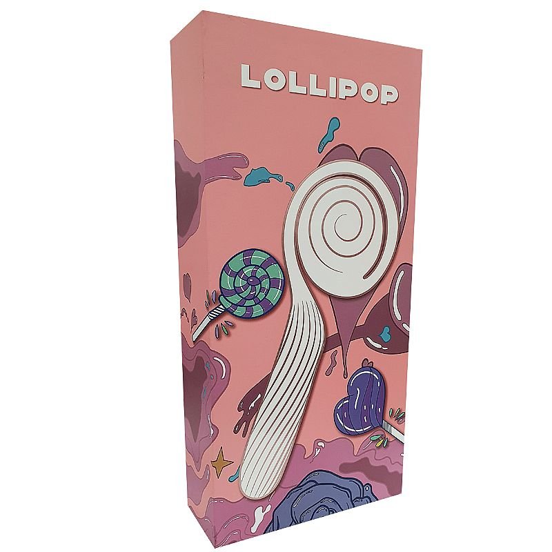 Vibrador de Clitóris - Formato de Pirulito - Lollipop - Roxo