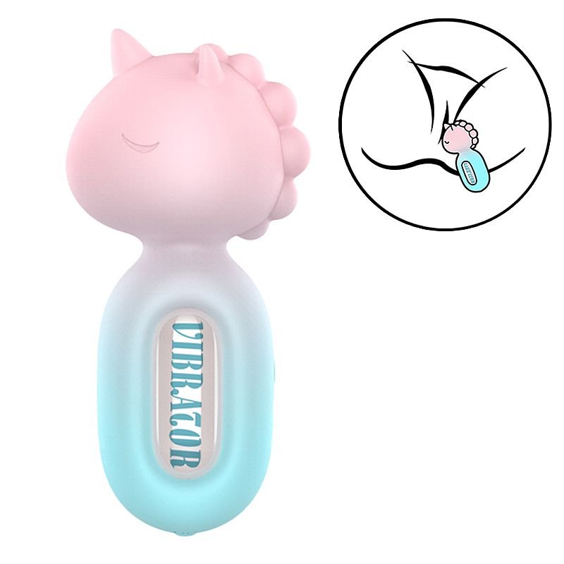 Vibrador de Clitóris - Formato de Unicórnio