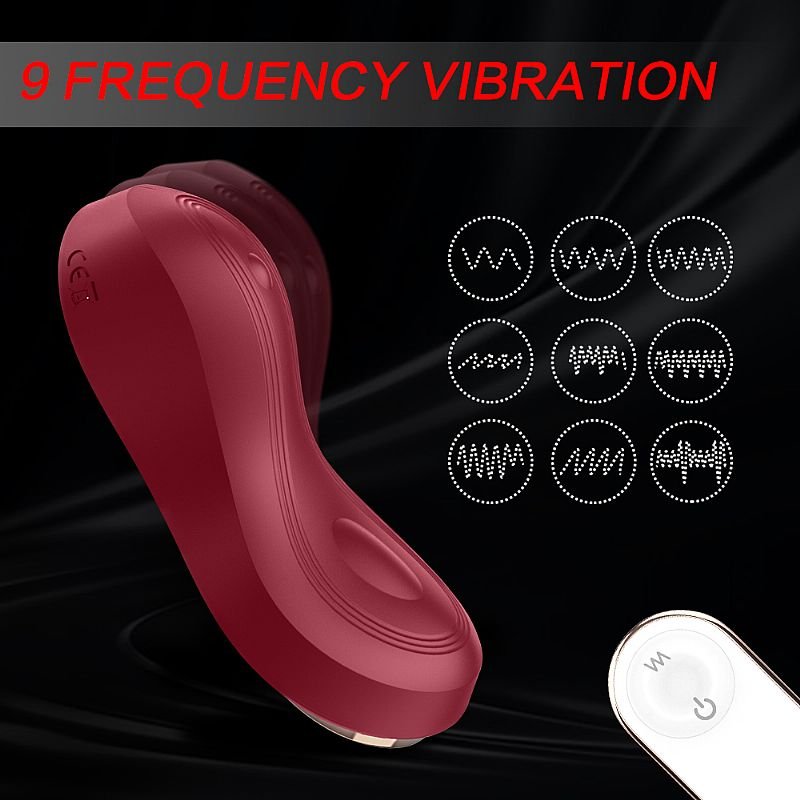 Vibrador de Clitóris para Calcinha - Bell-RCT - S-Hande - Preto